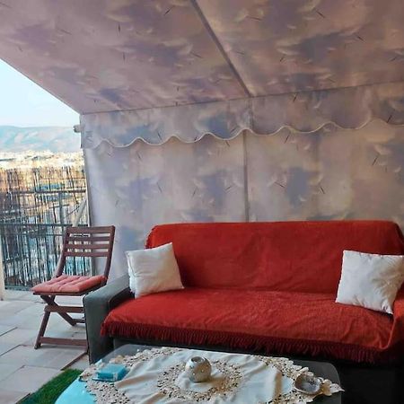 Spacious Private Rooftop Studio, Mountain And Sea View Athene Buitenkant foto